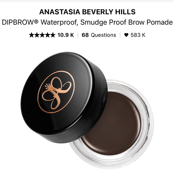 NIB ANASTASIA BEVERLY HILLS DIPBROW POMADE - dark brown - Picture 1 of 15